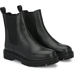 delize Womens Black Chelsea Ankle Boots 59694-picture-28
