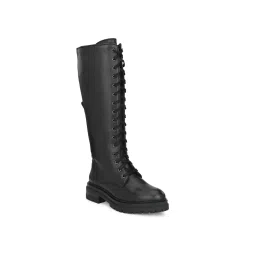 Delize Womens Black Knee High Boots-picture-12