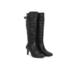 Delize Womens Black Solid Ankle Casual Boots-picture-22