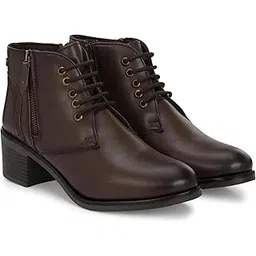 delize Womens Brown Derby Boots 59921-37-picture-32