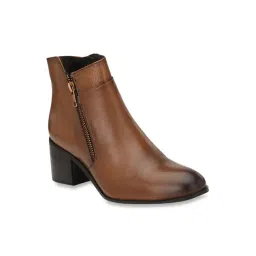 Delize Women's Tan Casual Booties-picture-46