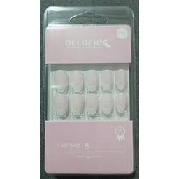 Delofil Professional Press-On Gell Polish Nails, 24 Pieces A11 (French tip)-picture-22