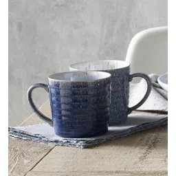 Denby Studio Blue & White 400Ml Stoneware Coffee Mug-picture-16