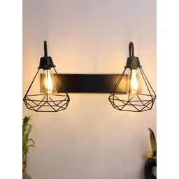 DENICRAAS Black Metal Contemporary Triangle Shaped Wall Lamp-picture-23