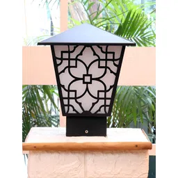 DENICRAAS Black Textured Iron Ceiling Lamp-picture-12