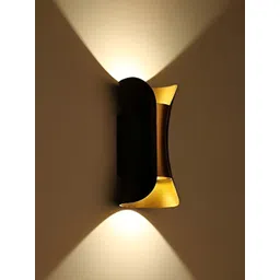DENICRAAS White & Black Aluminium Contemporary Abstract Shaped Shaped Wall Lamp-picture-45