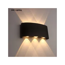 DENICRAAS White & Black Aluminium Contemporary Abstract Shaped Shaped Wall Lamp-picture-18