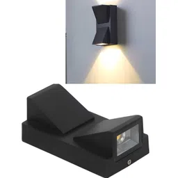 DENICRAAS White & Black Aluminium Contemporary Square Shaped Wall Lamp-picture-11