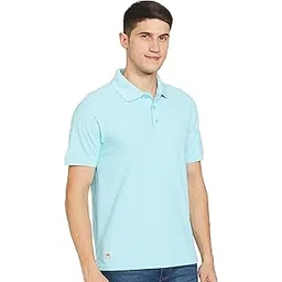 deniklo Men's Solid Regular Polo Shirt (DK82-M_Plume Blue M)-picture-41