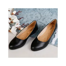 Denill Black Work Wedge Pumps-picture-17