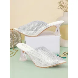 Denill Ethnic Kitten Sandals-picture-26