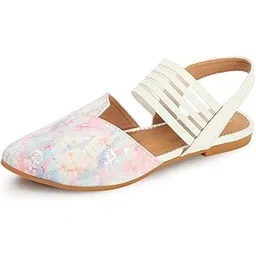 denill Stylish Printed Girls First Choice Ballet Flat Bellies for Women and Girls (Grey) UK-3-picture-10