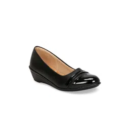 Denill Women Black Wedge Pumps-picture-15