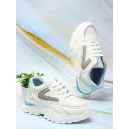 Denill Women Colourblocked Comfort Insole Basics Sneakers-picture-27