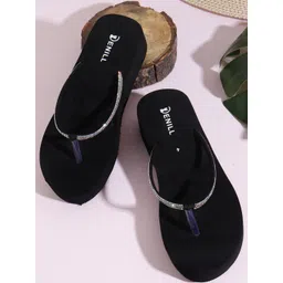 Denill Women Embellished T-Strap Flats-picture-27