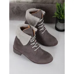 Denill Women High Ankle Winter Boots-picture-34