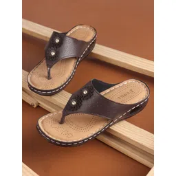 Denill Women Open Toe Flats-picture-37