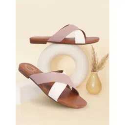 Denill Women Open Toe Flats with Bows-picture-35