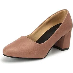 denill Women Solid Pumps Heels for Office, Party and Formal Occasions-picture-33