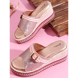 Denill Women Textured Wedges Heels-picture-22