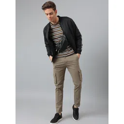 Dennis Lingo Men Black Outdoor Bomber Jacket-picture-14