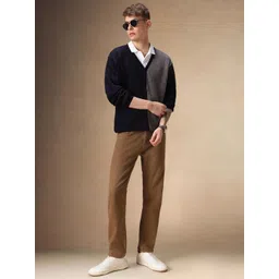 Dennis Lingo Men Colourblocked Cardigan image 5
