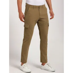 Dennis Lingo Men Relaxed Cotton Slim Fit Cargos-picture-32