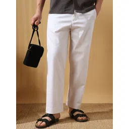 Dennis Lingo Men Relaxed Fit Mid-Rise Regular Trousers-picture-25