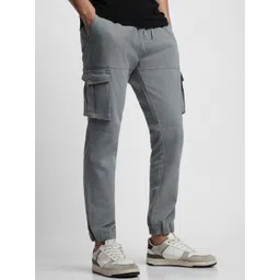 Dennis Lingo Men Slim Fit Mid-Rise Plain Joggers-picture-39