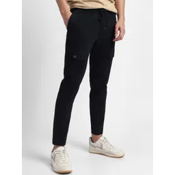 Dennis Lingo Men Slim Fit Smart Cargos Trousers-picture-15