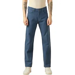 dennis lingo Men's Blue Cotton Relaxed Fit Mid-Rise Casual Jeans-picture-34