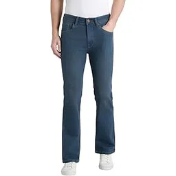 dennis lingo Men's |Washed | Mid Rise | Boot Cut | Jeans-picture-54