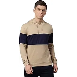 dennis lingo Men's Poly Cotton Hooded Sweatshirt - Regular Fit, Full Sleeves, Casual Winter Wear for Men-picture-21