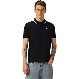 dennis lingo Men's Poly Cotton Loose Fit Solid Half Sleeve Polo T-Shirt-picture-16