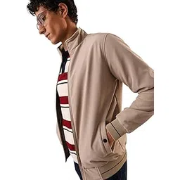 dennis lingo Men's Solid Mock Collar Full Sleeves Reversible Puffer Jacket-picture-34