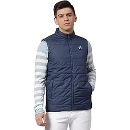 dennis lingo Polyester Regular Fit Long Sleeves Men's Solid Puffer Jacket with 2 Pockets - Lightweight Casual Winterwear for Men-picture-20