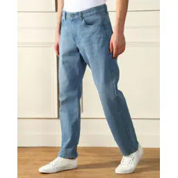 dennislingo premium attire Men Heavily Washed Relaxed Fit Jeans-picture-49