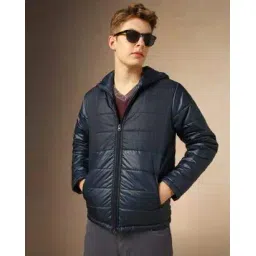 dennislingo premium attire Men Quilted Regular Fit Jacket with Zip-Front-picture-18