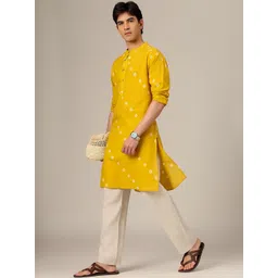 DENNISON Men Dyed Kurta-picture-13