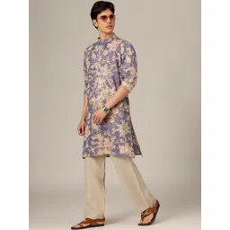 DENNISON Men Floral Printed Floral Kurta-picture-32
