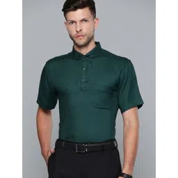 DENNISON Men Green Smart Slim Fit Polo Shirt-picture-16