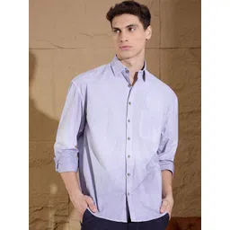 DENNISON Ombre Effect Drop Shoulder Oversized Casual Shirt-picture-25