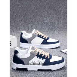 DENSU Men Colourblocked Sneakers-picture-13