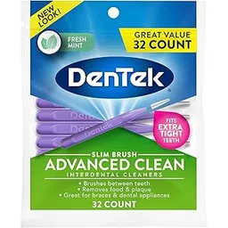 Dentek Slim Brush Cleaners, 32 each by Dentek-picture-29