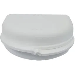 Dentosmile Dental Orthodontic Retainer/Aligner Case/Box/Mouth Guard and Denture Storage in White Colour-picture-12