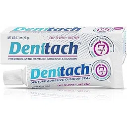 Denttach Denture Adhesive, Thermoplastic Denture Adhesive, Cushion and Reliner, Comfortable, Secure Denture Hold, Up to 7 Days, No Glue, Zinc Free, Long Grip Denture Reliner-picture-15