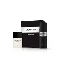 Denver Men Set of Black Code Eau de Parfum & Deodorant 70ml + 200ml-picture-21