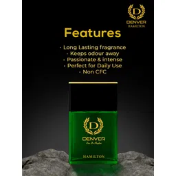 Denver Men Set of Hamilton & Black Code Eau de Parfum - 70ml each image 2