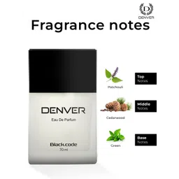 Denver Men Set of Hamilton & Black Code Eau de Parfum - 70ml each image 4