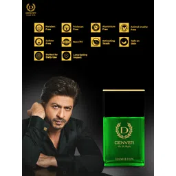 Denver Men Set of Hamilton & Black Code Eau de Parfum - 70ml each image 3